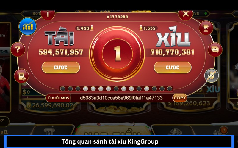 tài xỉu KingGroup